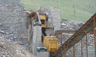 machines for a dolomite mine .